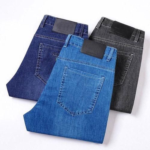 3in1 Classic Slim-Fit Denim Jeans For Men