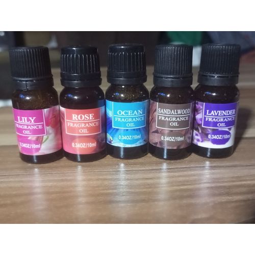 Humidifier & Potpourri Fragrance Oil - 5 Bottles - 10ml Each