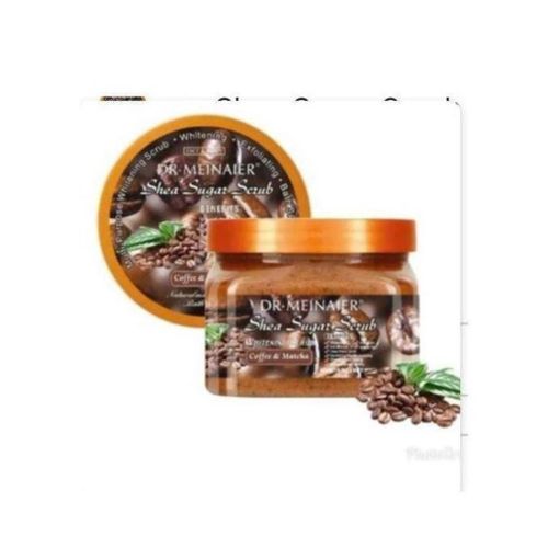 Shea sugar scrub coffee & matcha