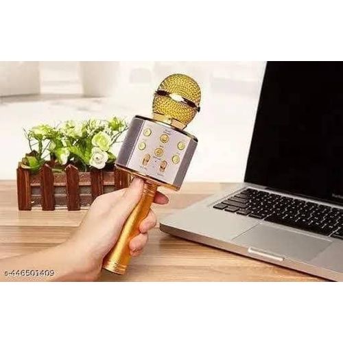 Portable Wireless Karaoke Mic With Bluetooth Speaker & Echo