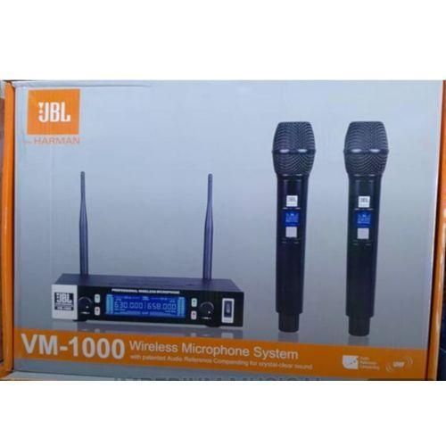 Jbl VM- 1000 Professional UHF Dual Wireless Microphone System