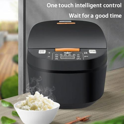 5L Multifunctional Non-Stick Rice Cooker - Black