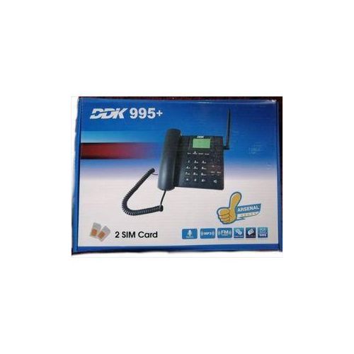 Ddk GSM Land Phone With FM Radio, Dual Sim And Backup Batteryq