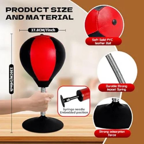 Desktop Punching Bag Table Desk Boxing Punch Ball for Workout Sports Hitting