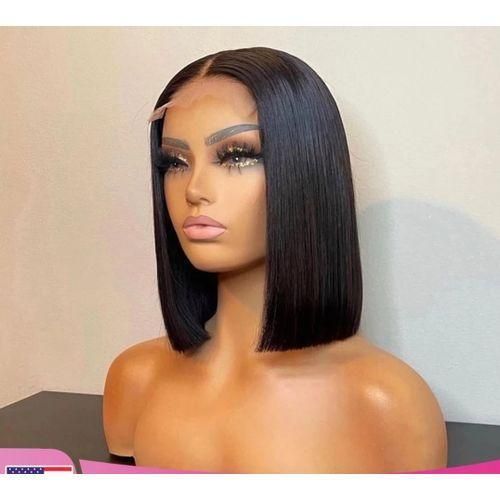 Straight Hair Bob Wig With 4x4 Closure