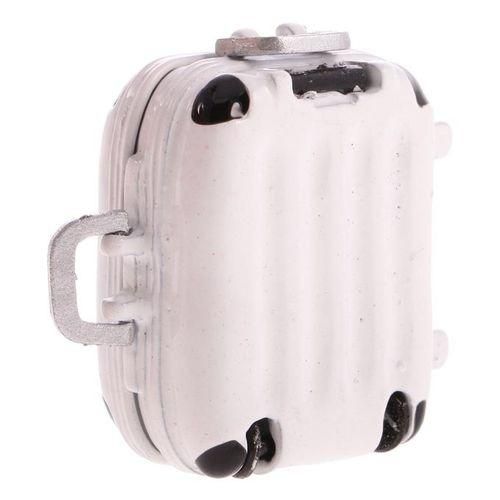 Mini Doll House Furniture Kit Travel Luggage Box Suitcase For 1