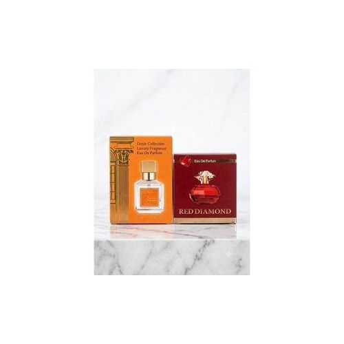 Bakkarat EDP 25ml + Red Diamond EDP 30ml Perfume Combo Pack For Men & Women NAFDAC 02-8925 & A2-102462