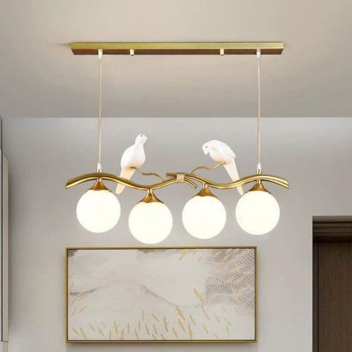 Classic Modern Dining 3 colour display ceiling drop chandelier led light for bar and restaurant spaces