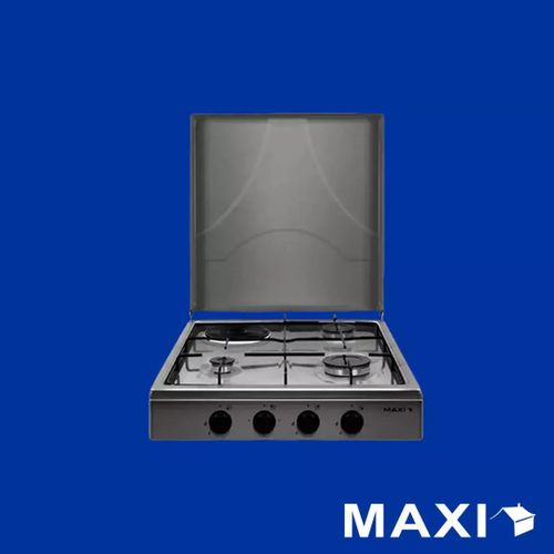 Tabletop Gas Cooker 3 Burners & 1 Electric Plate (411OC)