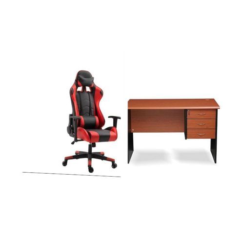 Home Office Executive Chair And Table Set