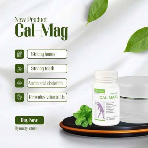 Chelated cal mag with 500 iu vitamin d3 90 tablets single Chelated Calmag Chelated Cal mag NewlifeChelated Calmag
