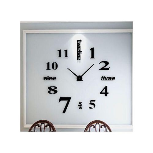 DIY Large Mode Design Decal 3D Clock 130CM