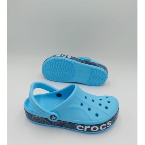 Blue Crocs Bayaband Clogs