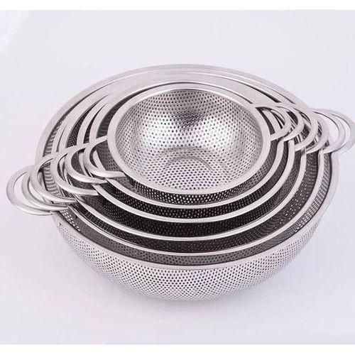 Share this product 6pcs Set Stainless Steel Strainer/Iron Sieve