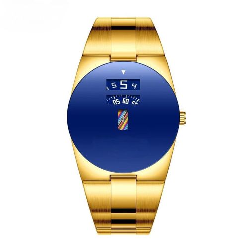 Original Quality & Highly Premium Non Fading Men's Simple But Classy Gold Wristwatch For Money Men