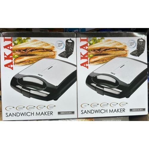 4 Slice Sandwich Maker 1pcs