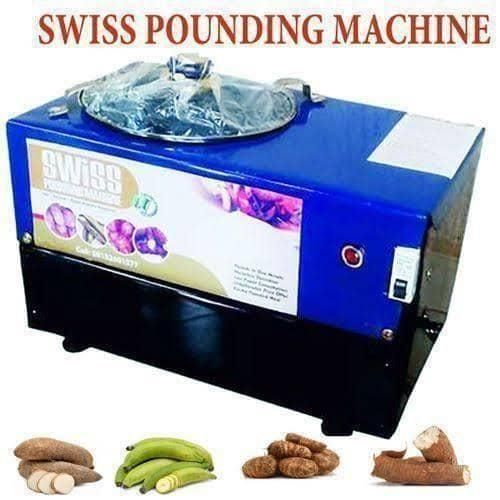 Swallow food pounding machine- 0.5 - 5 liters domestic use electric powered - pounds fufu, plantain, cocoyam, yam etc - fabricated in Nigeria - very rugged