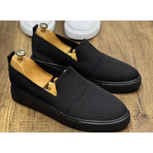 Men Casual All Black Wear Shoe
