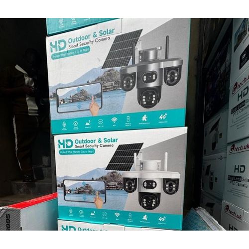 V380 Triple Lens PTZ CCTV Camera