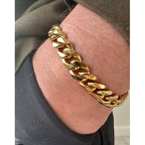 Men Non Tarnish Gold Handchain