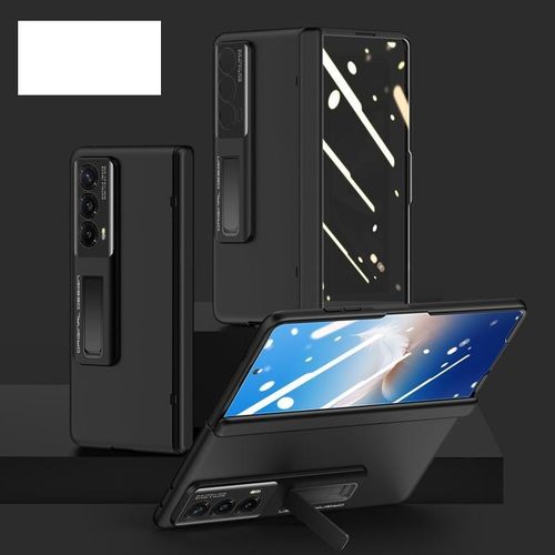 Hybrid Leather Hinge Protection+ screen Protector + kickstand case for Honor magic Vs2