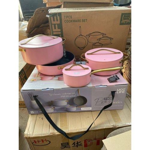 UCC LIFE 4 pieces Ceramic Non-stick Pot