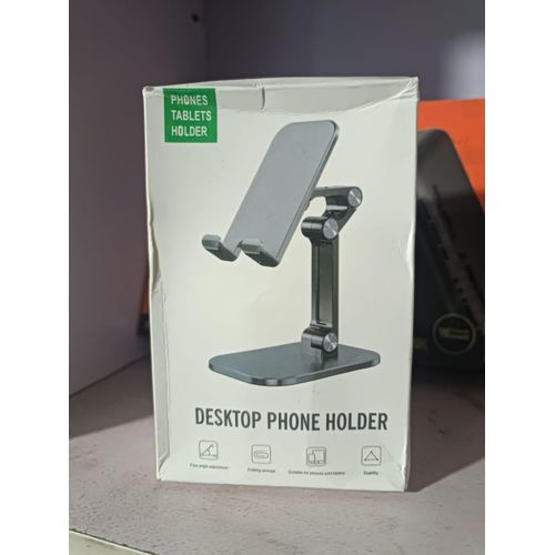 Adjustable Desktop Phone and Tablet Holder - foldable stand