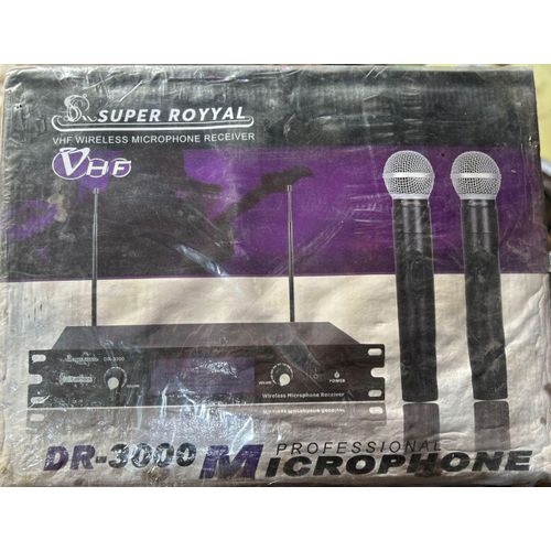 Dr 3000 super royal wireless microphone receiver