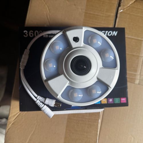360-degree Indoor Panoramic Fish Eye Full Color AHD Camera