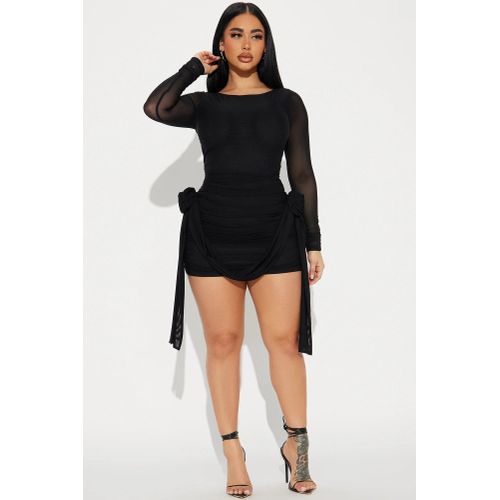 Adeline Mesh Mini Dress