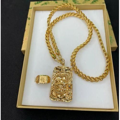 Original & Very Classy Non Fading Gold Necklace Set