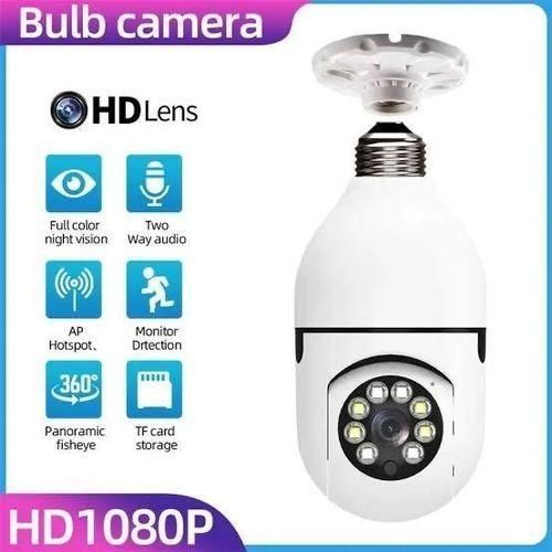 360° WIFI SMART BULB HD CAMERA