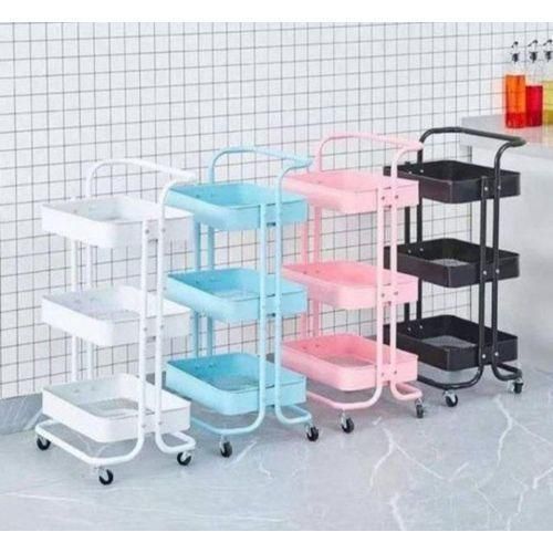 3in1 Multi purpose Layer Rolling Cart (multi colour)