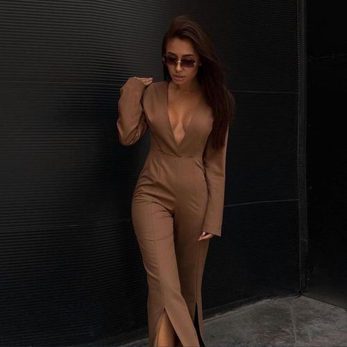 Fitted jumpsuit for women