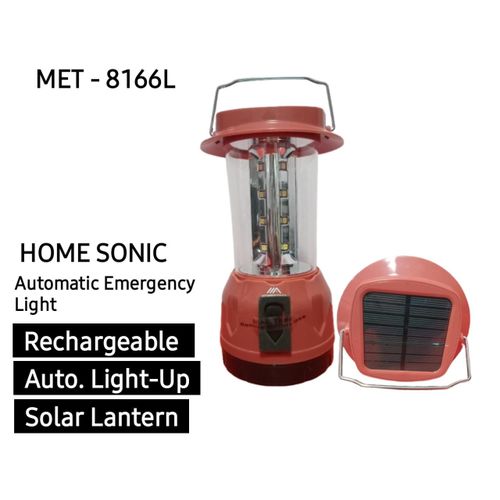 Rechargeable Solar Lantern (MET – 8166L)