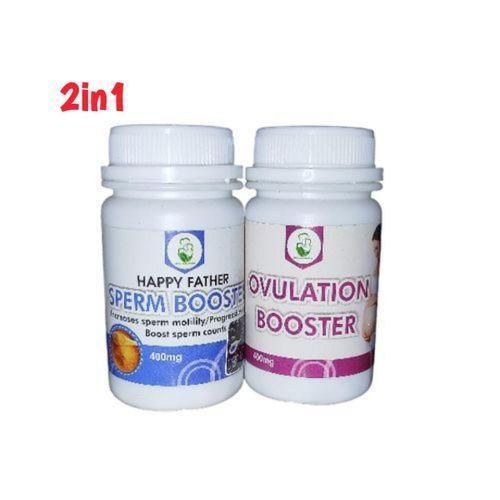 2 In 1 Ovulation Booster and Sperm Booster Combo- 30 capsules