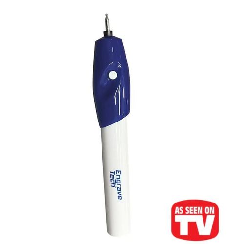 Engrave Tech Electric Engraving Pen Cordless Handheld Engraver Tool for Metal Wood Glass Plastic Ceramic DIY Marking and Personalisation