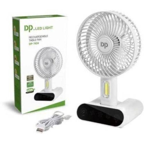 Portable Rechargeable Mini Fan With USB Charging – Strong Wind, Quiet, Long Battery Life – Handheld Cooling Fan with light. portable mini fan