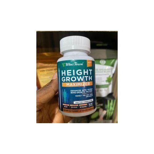 HEIGHT GROWTH MAXIMIZER ENHANCED WITH POTENT BONE-GROWTH FACTORS* PERFECT FOR KIDS, TEENS, AND ADULTS