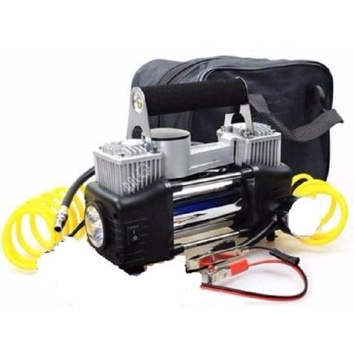 Electric Car & 4X4 Tyre Inflator - Air Pump With Led Light