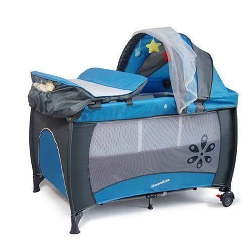 Baby Foldable Trend Yard Bed Cot With Canopy (multicolor
