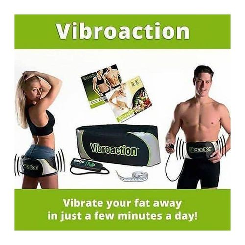 Vibroaction Electric Vibro Action Massager Slimming Fitness Belt