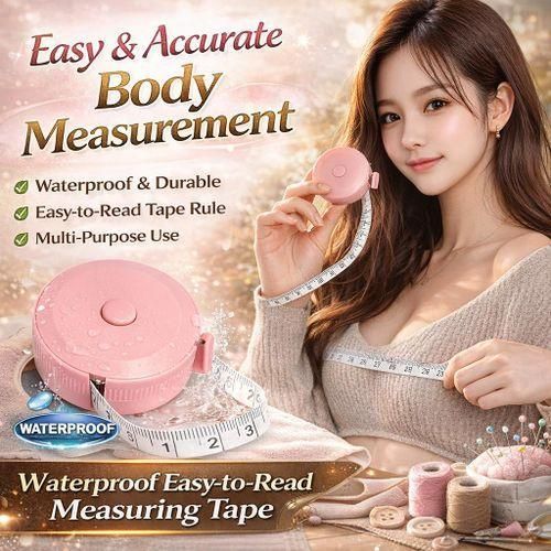 FASHI0N DESIGNER/ TAILOR Professional Waterproof Tailor Measuring Tape - 150cm/60" Stretch-Resistant Body Tape Rule for Sewing, Fashion Design & Weight Loss Tracking,Tailor Tape, Measuring Rule, Body Tape, Sewing Accessories, Fashion Design Tools