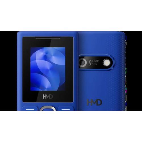HMD 102 - 1.8 Display, DUAL SIM, FM RADIO N MP3 PLAYER, 1000mAh - BLUE