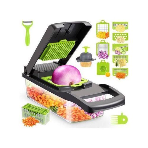 14 in 1 Vegetable Chopper/Cutter Multifunctional Vegetable chopper Dicer Slicer Grater - 14in1