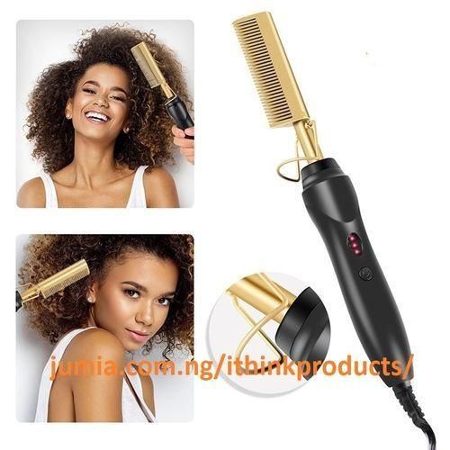 Hair Electric Hot Comb Straightener