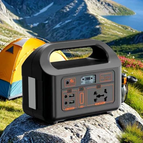 Power Solutions 150W Portable Power Station Solar Generator