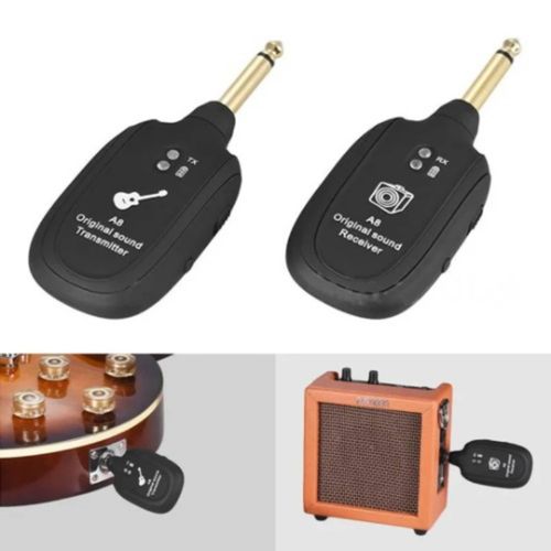 Built-in Rechargeable Wireless Guitar Transmitter /Receiver