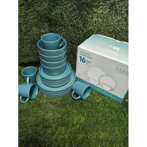 Blue Dinner Set 16 Pieces