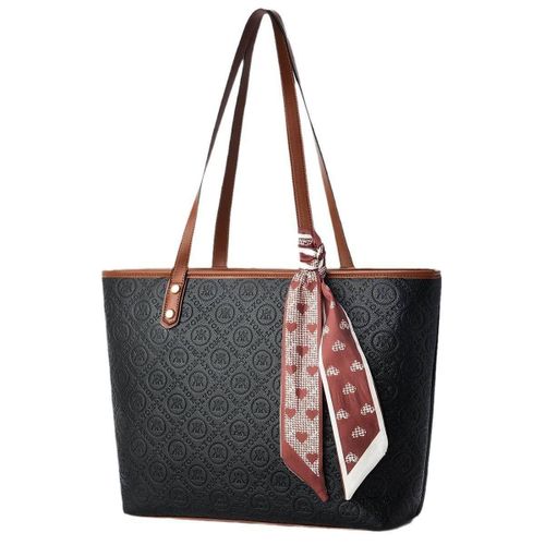 Elegant structured tote bag